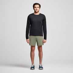 Stopwatch Long‑Sleeve Run Tee