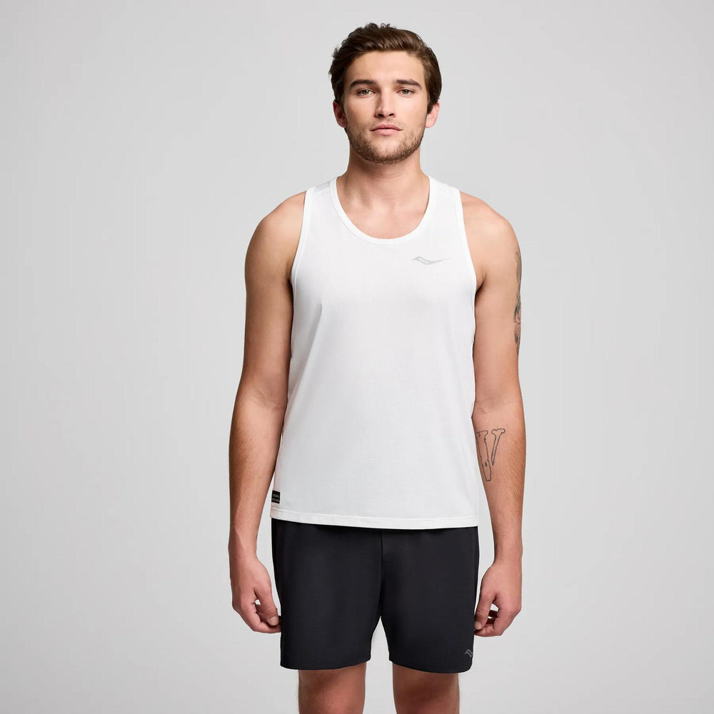 Stopwatch Singlet Running Tank